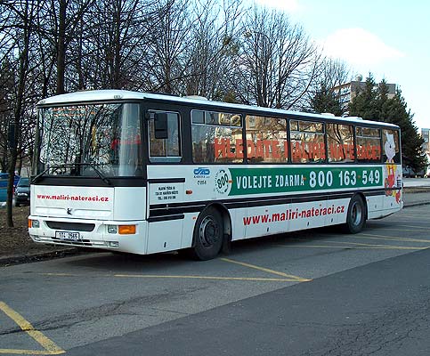 Reklama autobus Malíři Natěrači CZ